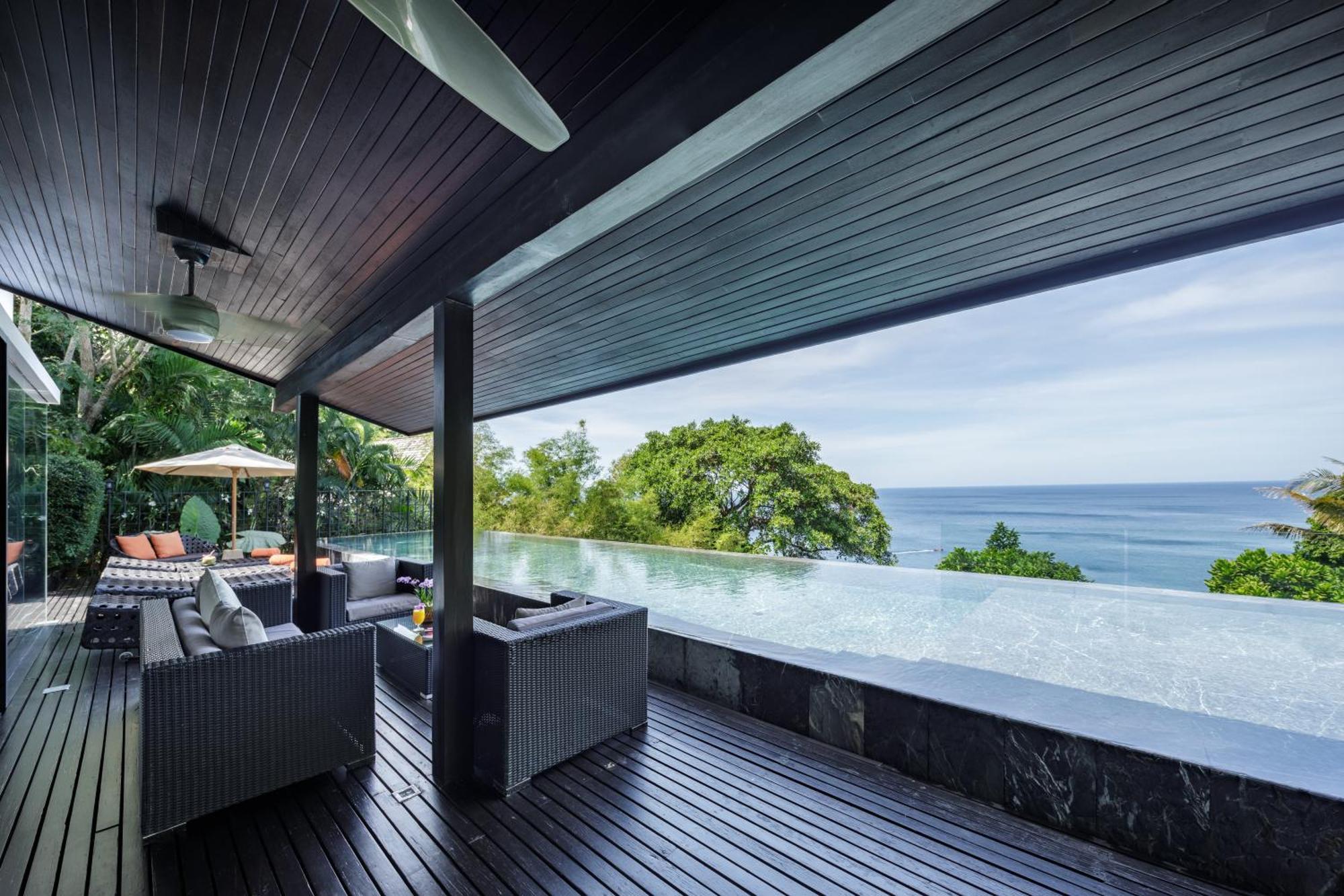 Villa Yang, Private Oceanfront Villa, Kamala Beach Exterior foto