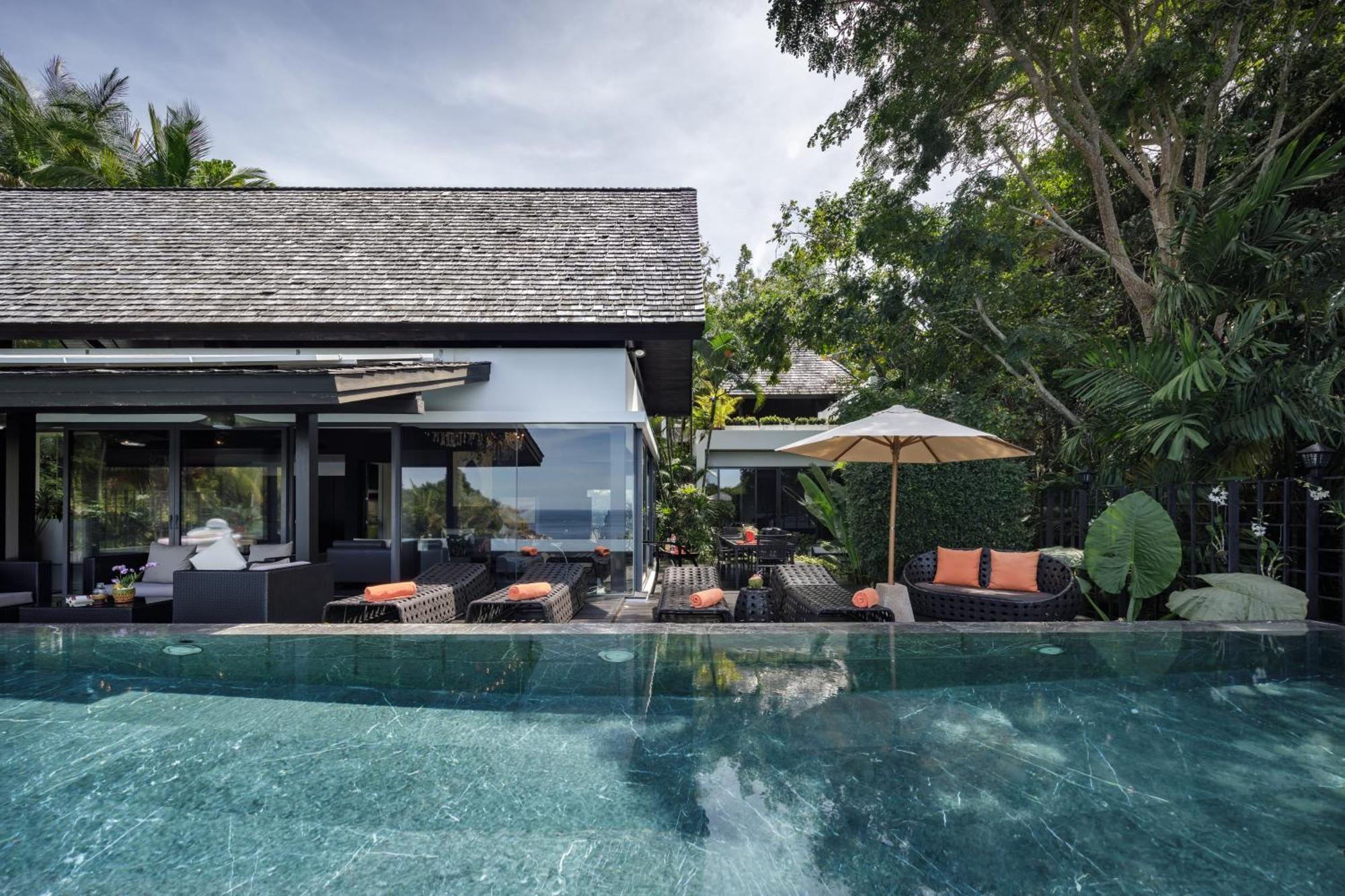 Villa Yang, Private Oceanfront Villa, Kamala Beach Exterior foto